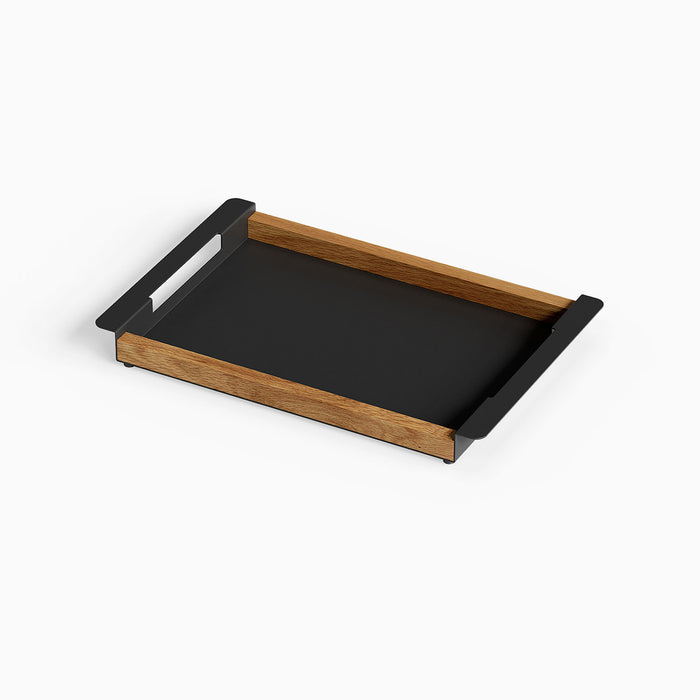 White Oak Clear / Black Matte