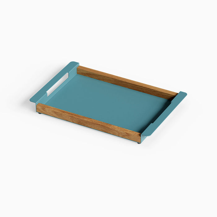 White Oak Clear / Steely Blue