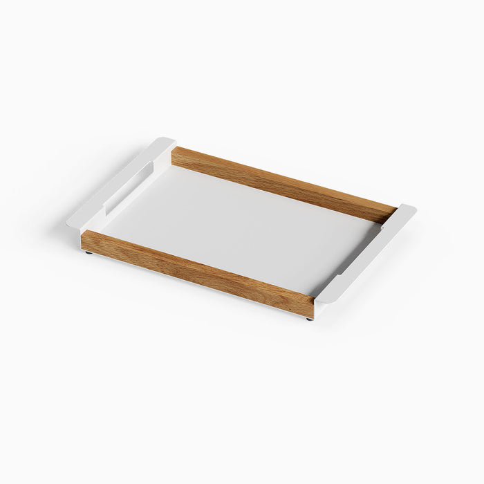White Oak Clear / Matte White