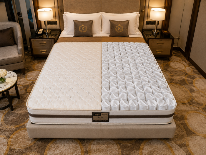 Split hotel mattress from TM HOME