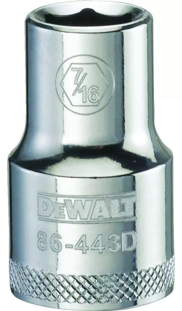 Stanley DWMT 1/2" DR 6PT SOCKET 7/16