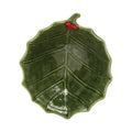 Stoneware Holly Leaf Bowl