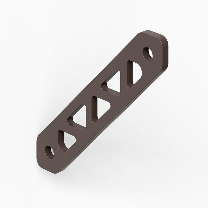 Studly Wall Storage System Steel Shelf Bracket in arsenic silver, engineered for strong, minimalist support of floating shelves and versatile wall organization.