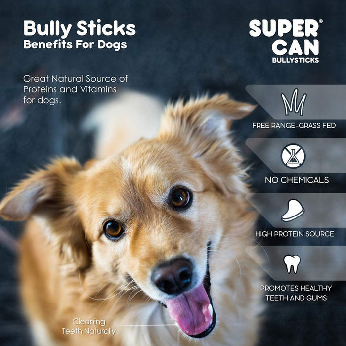 Supercan 12" Standard Bully Sticks