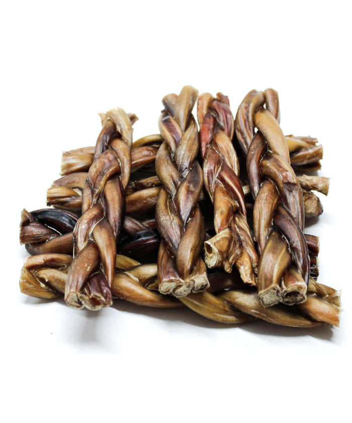 Supercan 6" Braided Bully Sticks
