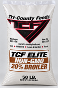 TCF Elite Non-GMO 20% Broiler