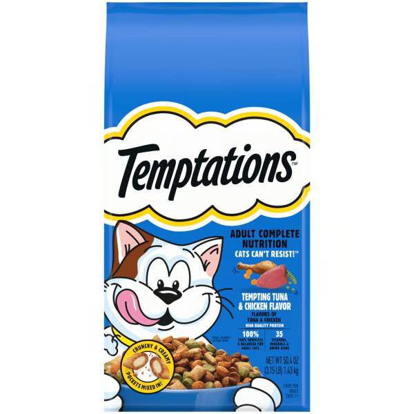 Temptations Tempting Tuna & Chicken Flavor Dry Cat Food