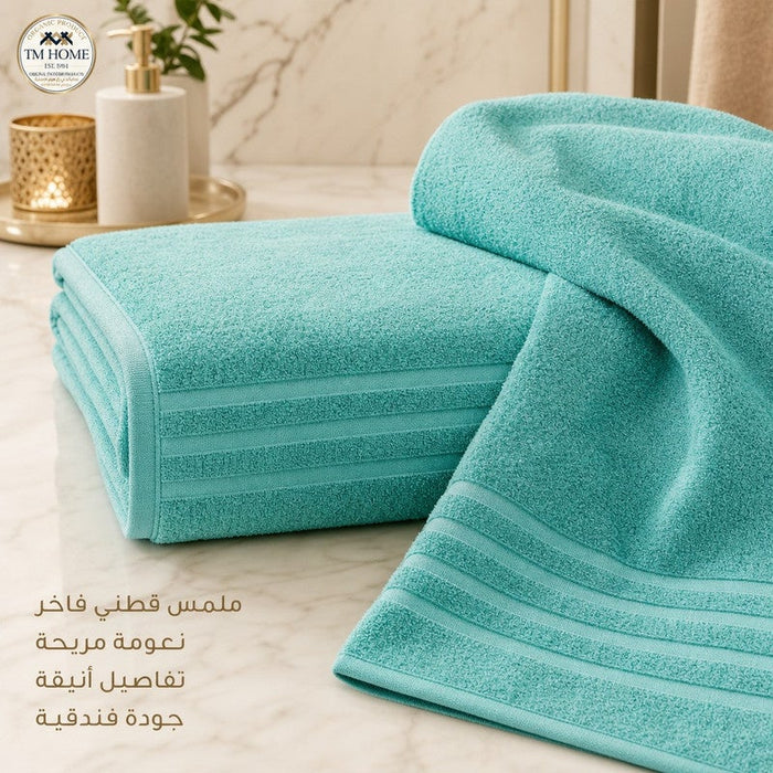TM Home Luxury  Hotel Towels 140*70 – 100% Egyptian Cotton – Soft, Absorbent, and Durable