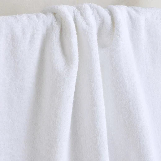 TM Home Luxury White Hotel Towels 140*70 – 100% Egyptian Cotton – Soft, Absorbent, and Durable