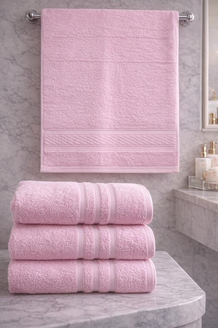 TM HOME Premium  Jacquard Towel  – Large 120×60 cm – 750g Ultra-Absorbent 100% Egyptian Cotton – Soft, Durable
