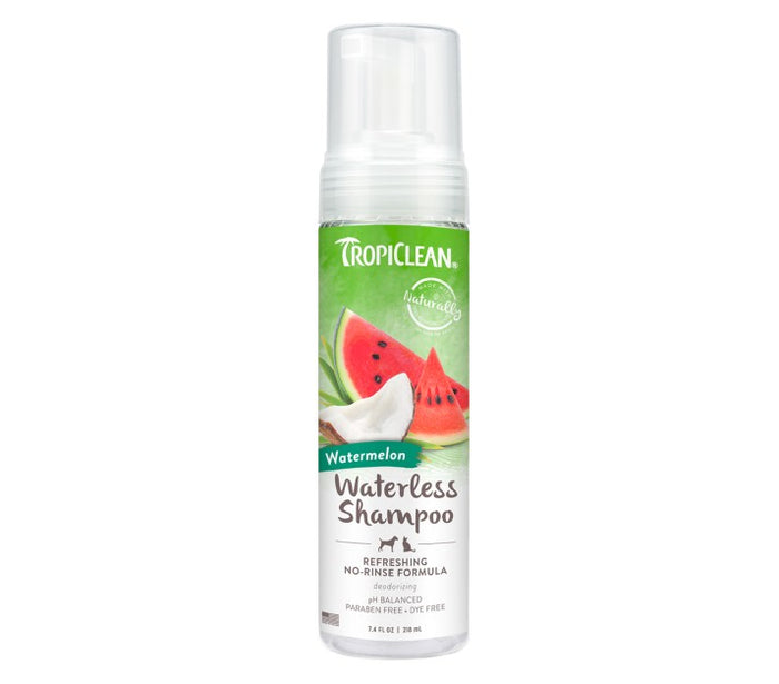 Tropiclean Watermelon Waterless Shampoo for Pets