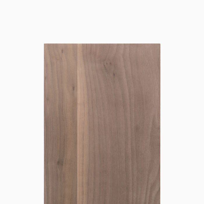 Unfinished Walnut Wood Slab showing natural grain and smooth surface for elegant floating shelf or countertop use