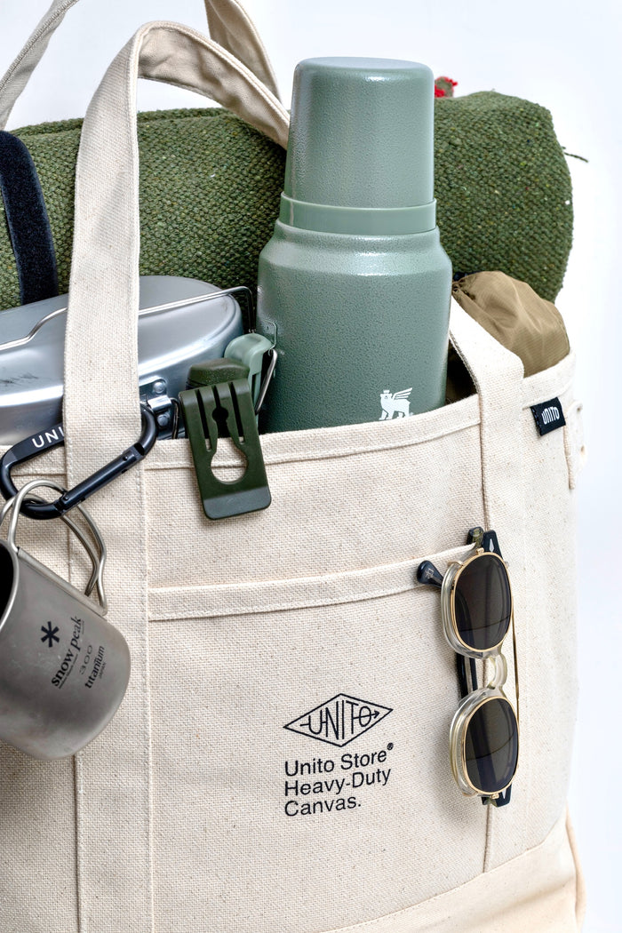 UNITO Heavy-Duty Canvas Tote Bag | Camping & Outdoor Lifestyle Bag