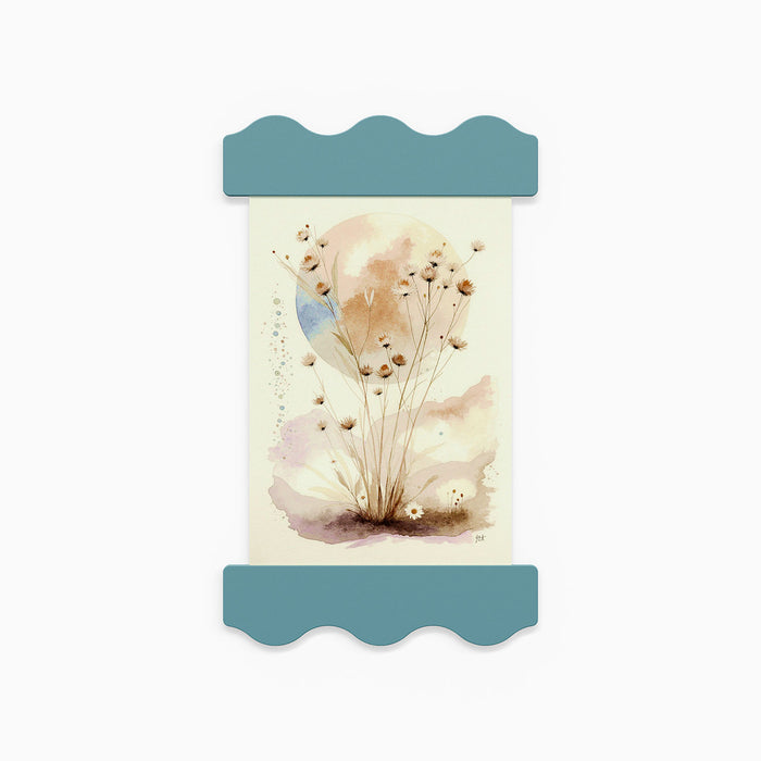4" / Steely blue