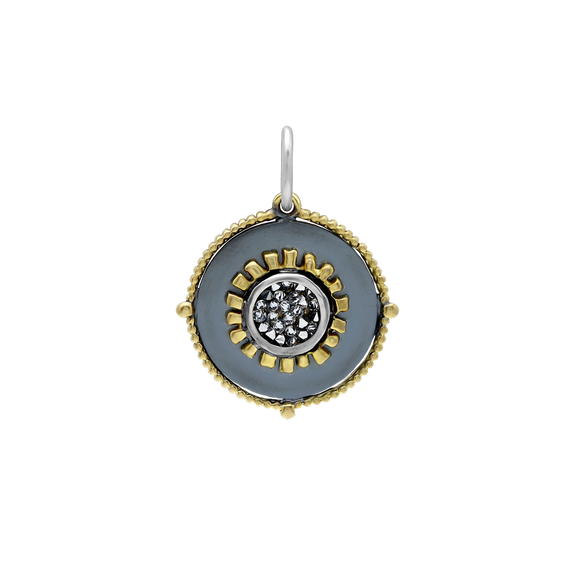 Waxing Poetic ~ Est Lux Medallion