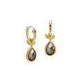 Waxing Poetic ~ Wildkeeper Pyrite Drop Earrings