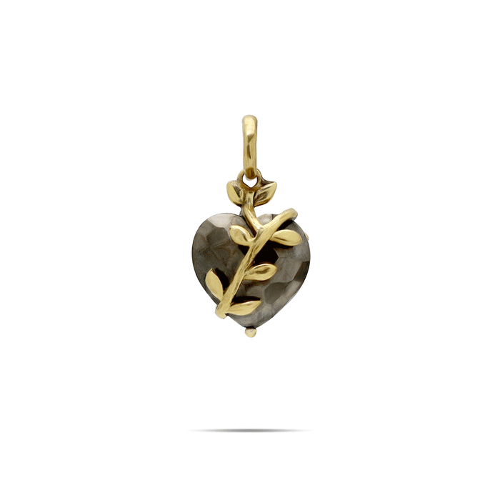 Waxing Poetic ~ Wildkeeper Pyrite Heart Talisman