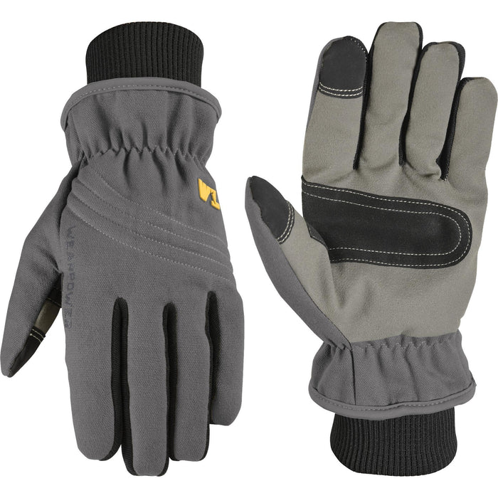 Wells Lamont Men’s WearPower® Insulated Knit Wrist Black/Gray
