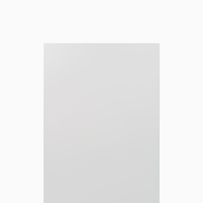 White Wood Slab showing smooth minimalist surface ideal for functional wall shelf displays by Shelfology
