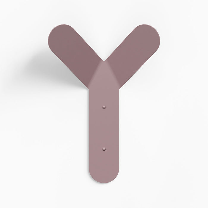 Why Not More Huge Wall Hook in dusky purple steel designed for bold wall organization and maximizing space