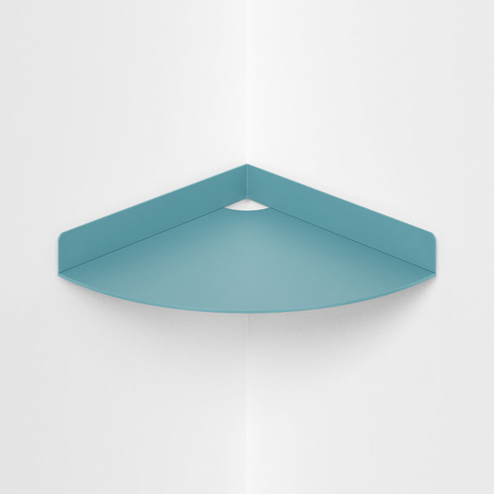 8" x 8" / With Hole / Steely Blue