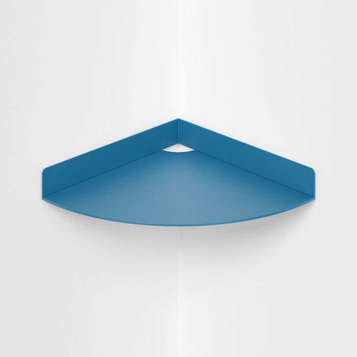 8" x 8" / With Hole / Shelf Geek Blue