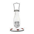 Woodlink Milkhouse 24 Ounce Glass Hummingbird Feeder