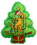 Yeow Catnip Kris Kringle Tree Toy